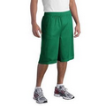 Sport-Tek Extra Long PosiCharge Classic Mesh Shorts w/ 11" Inseam